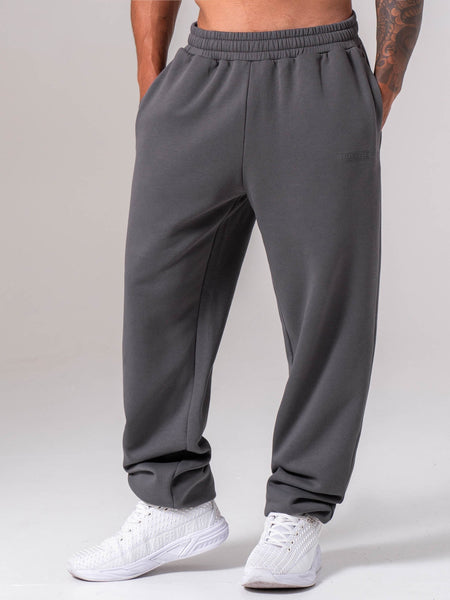 Unisex Fleece Track Pant - Charcoal - Ryderwear