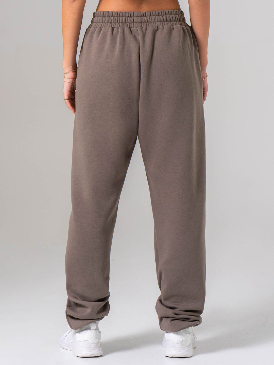 Unisex Fleece Track Pant - Deep Taupe Clothing Ryderwear 