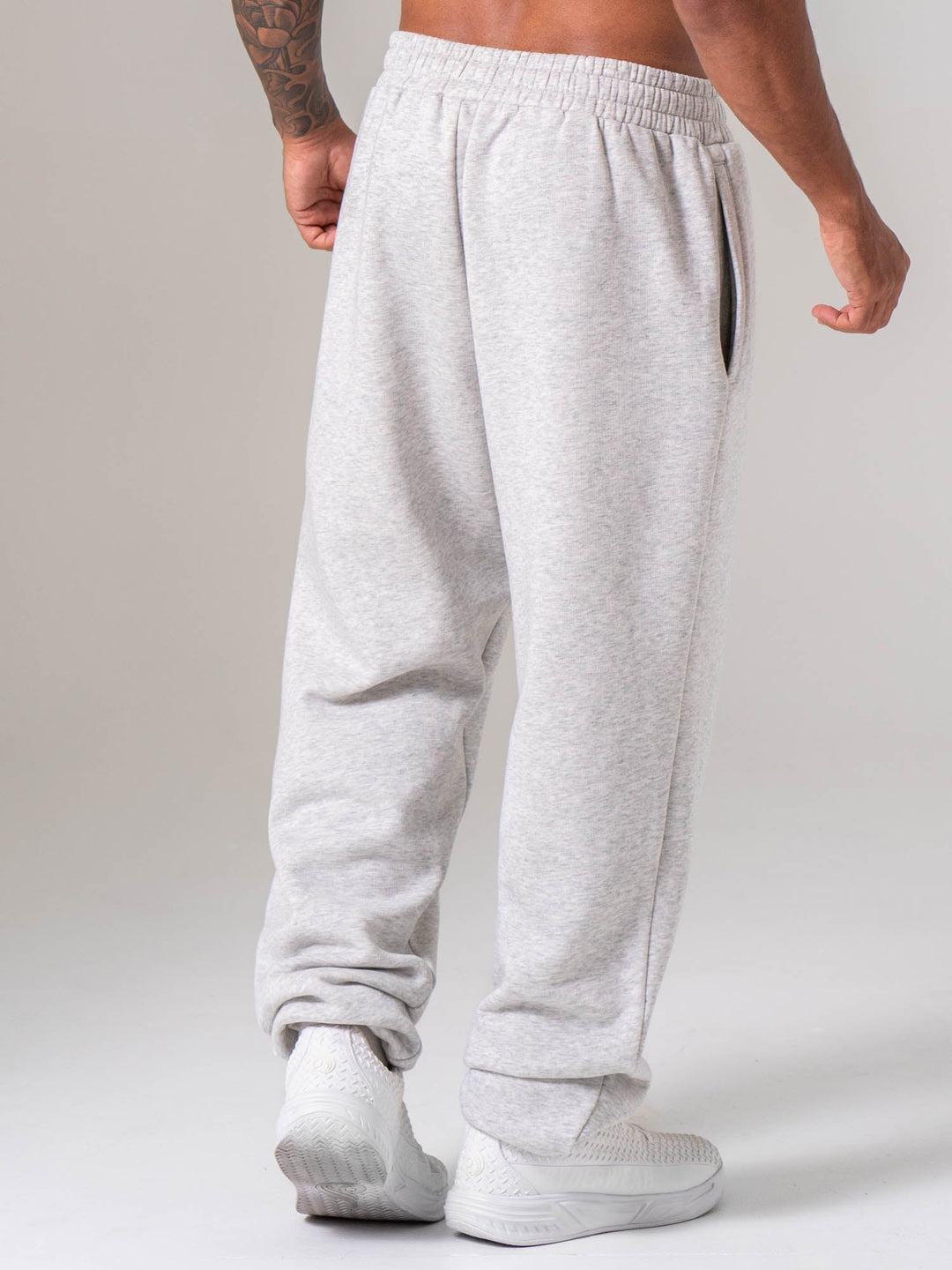 Unisex Fleece Track Pant - Snow Marle Clothing Ryderwear 