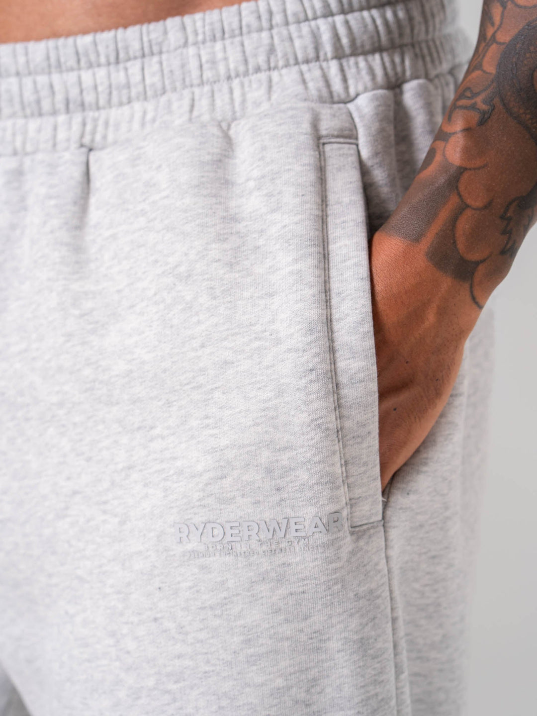 Unisex Fleece Track Pant - Snow Marle Clothing Ryderwear 
