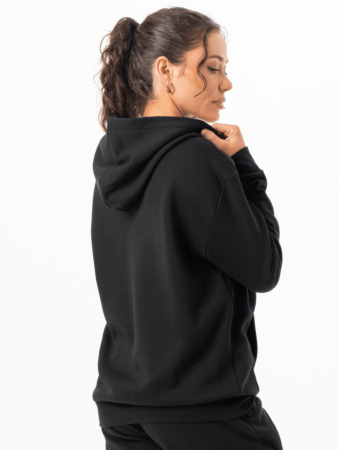 Unisex Hoodie - Black Clothing Ryderwear 