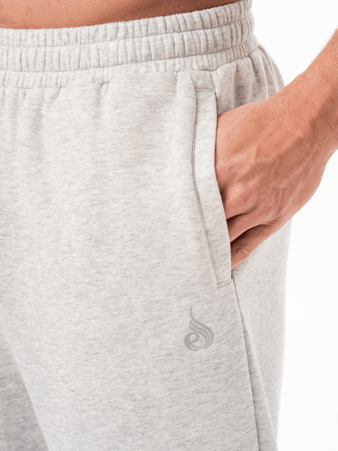 Unisex Track Pants - Snow Marl Clothing Ryderwear 