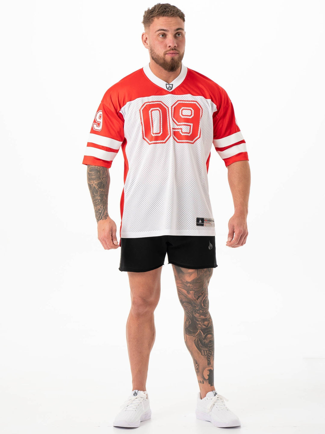 Varsity Jersey - Red Clothing Ryderwear 