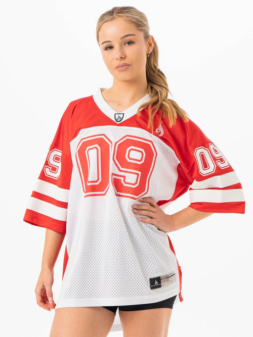 Varsity Jersey Red 2