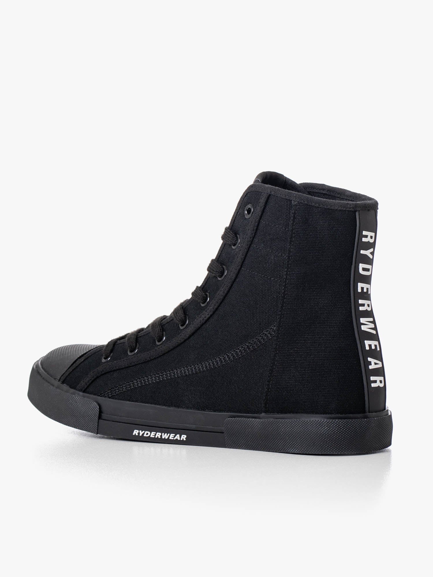 Vulcanised High Top - Black - Ryderwear
