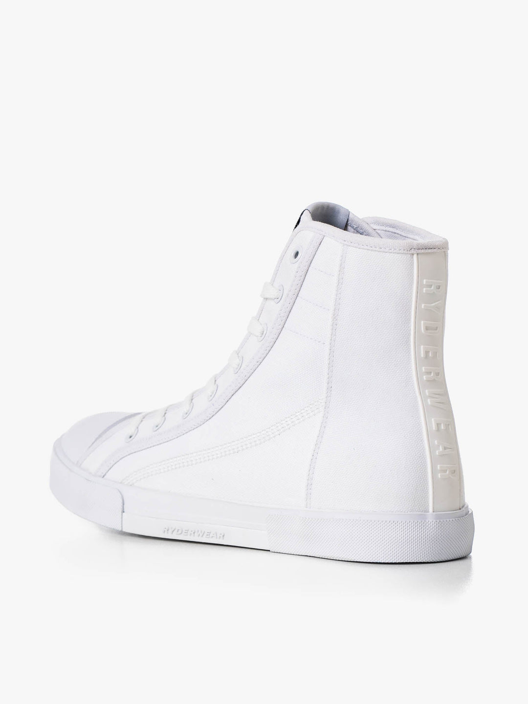 Vulcanised High Top - White Shoes Ryderwear 