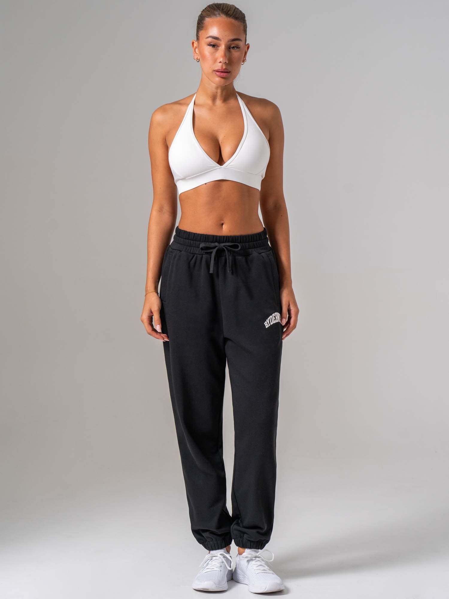 Women's Collegiate Track Pant - Black - Ryderwear