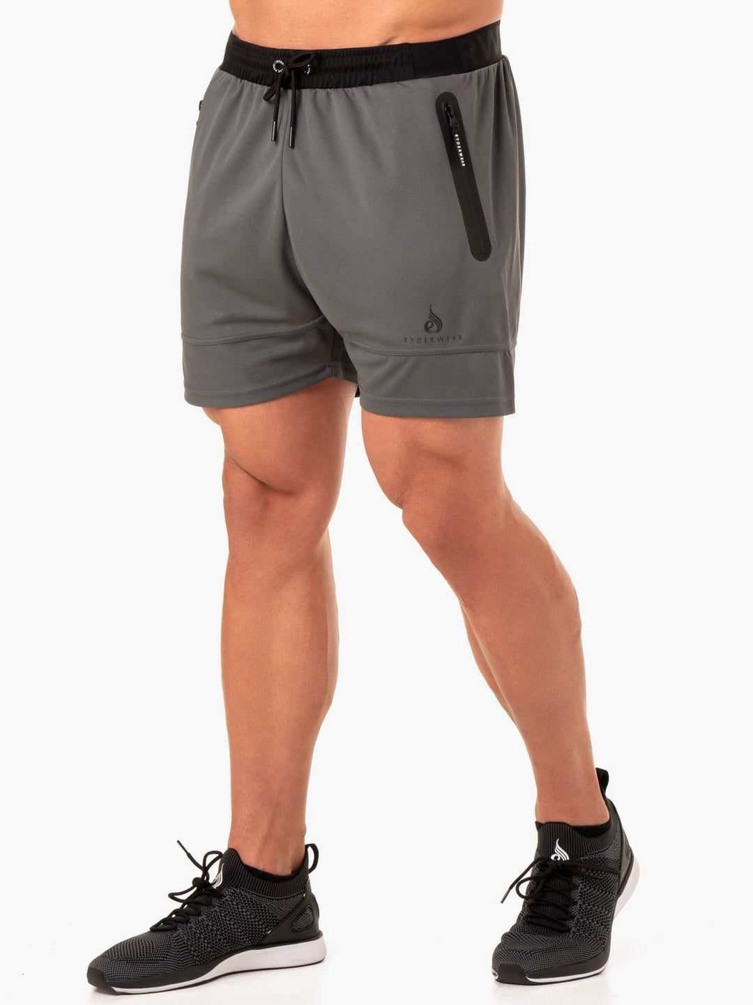 Action Mesh Short - Charcoal Clothing Ryderwear 