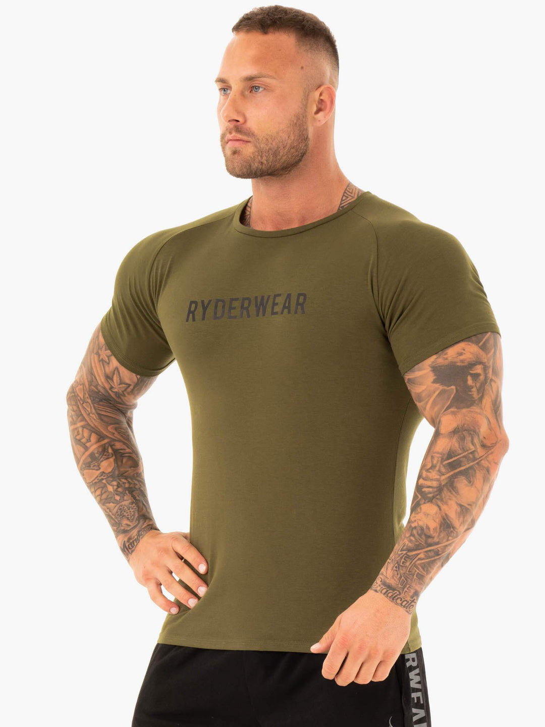 Active T-Shirt - Khaki Clothing Ryderwear 