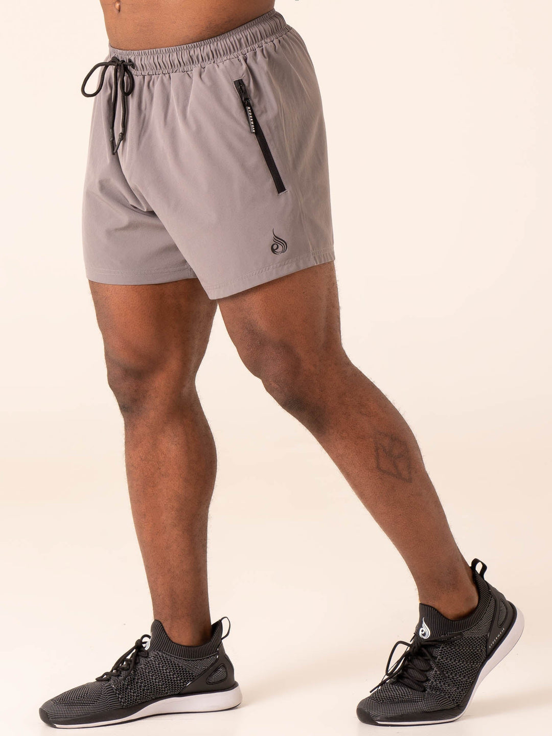 adapt-5-training-short-charcoal-clothing