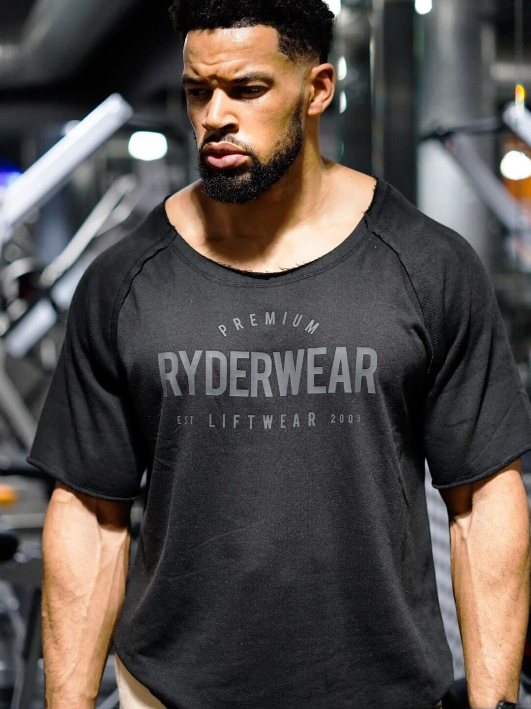 Advance Fleece Rag Top - Black Clothing Ryderwear 