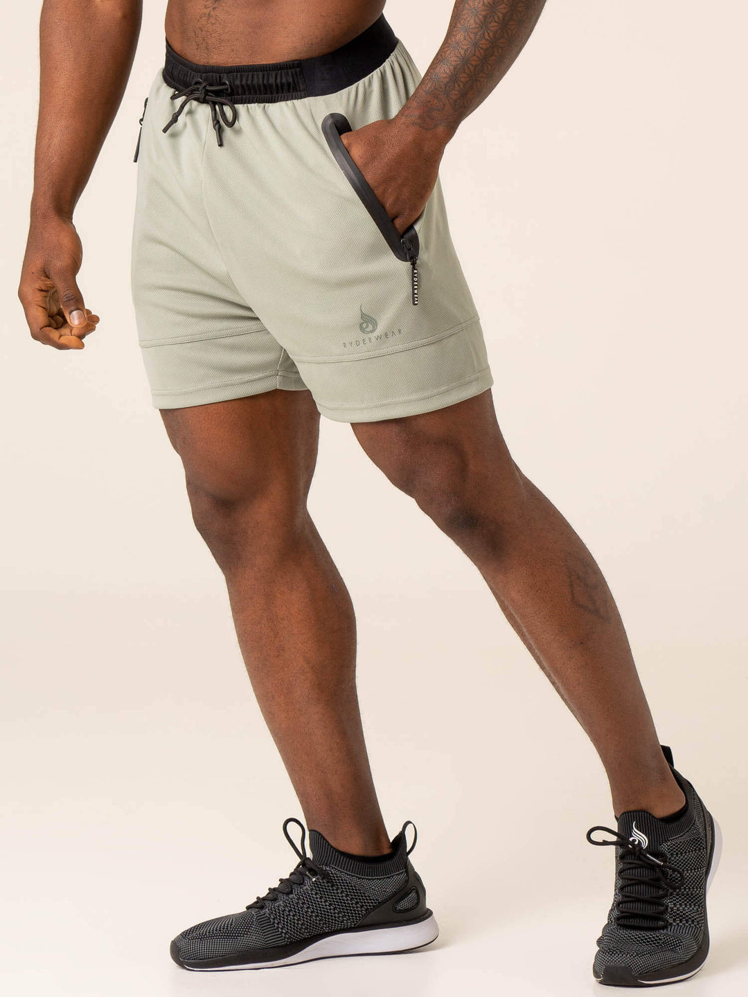 Advance Mesh Short - Sage Clothing Ryderwear 