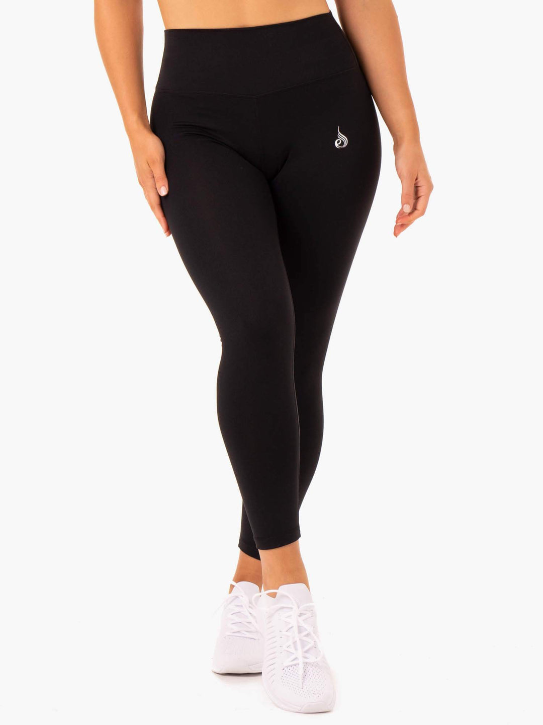 Buy SHAPERX High Waist Solid Woman Legging for Casual & Formal Wear Cotton  Lycra Ankle Length Leggings Pack of 2 (XS) Black at