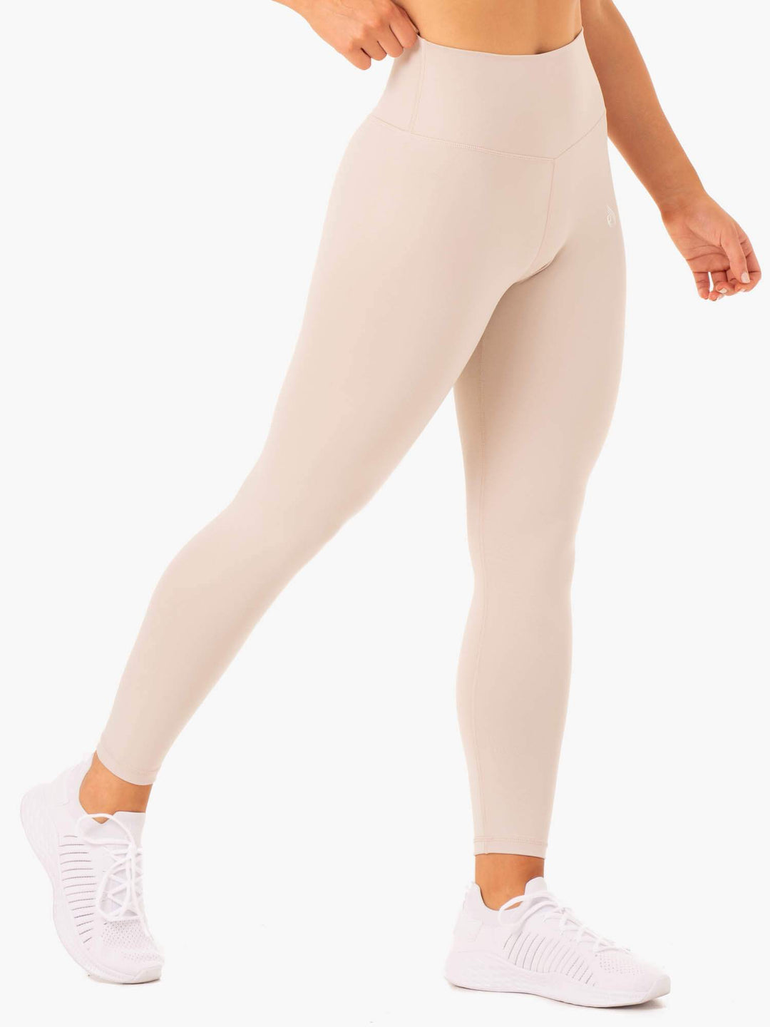 Base Full Length High Waisted Leggings - Mushroom Clothing Ryderwear 