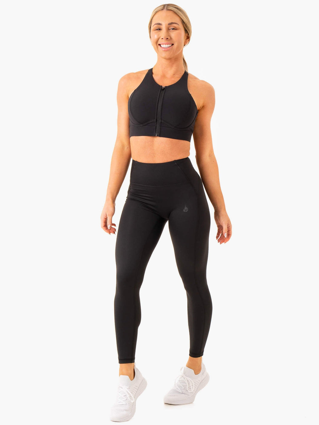 Critical High Impact Sports Bra - Black Clothing Ryderwear 