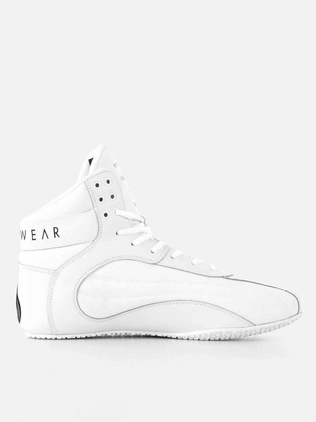 D-Mak Block - White Weightlifting Shoes