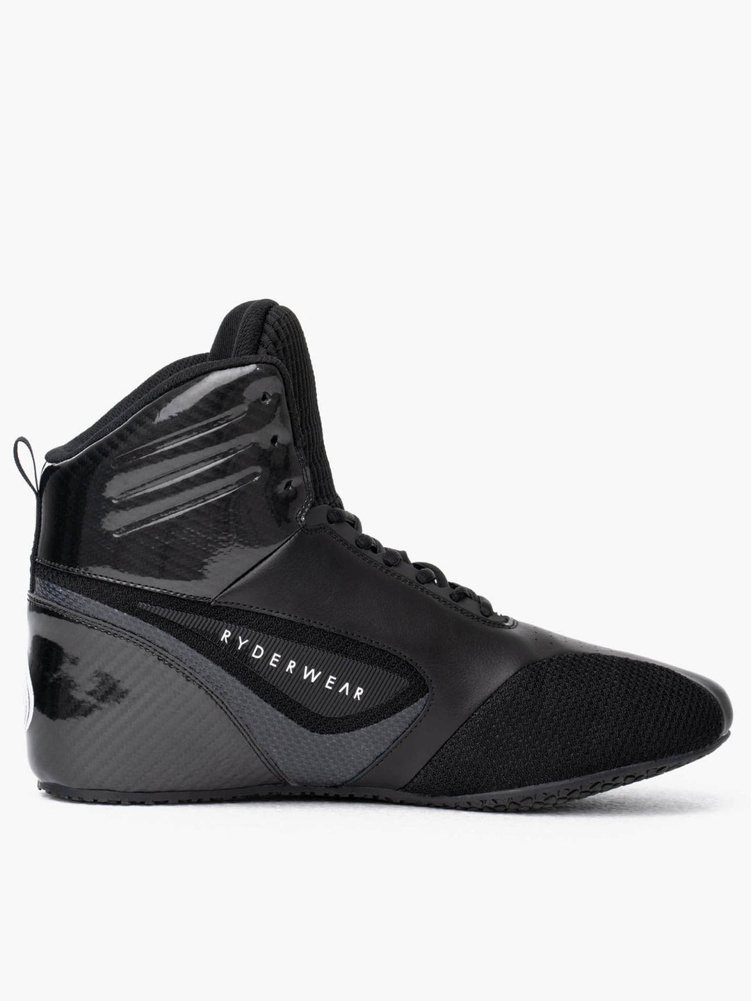 D-Mak Carbon Fibre - Black Weightlifting Shoe