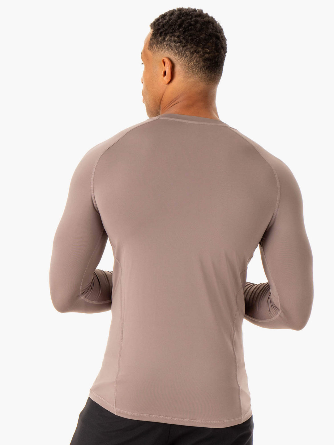 Division Base Layer Long Sleeve - Taupe Clothing Ryderwear 