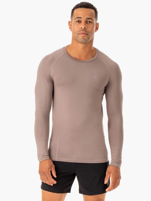 Division Base Layer Long Sleeve Taupe