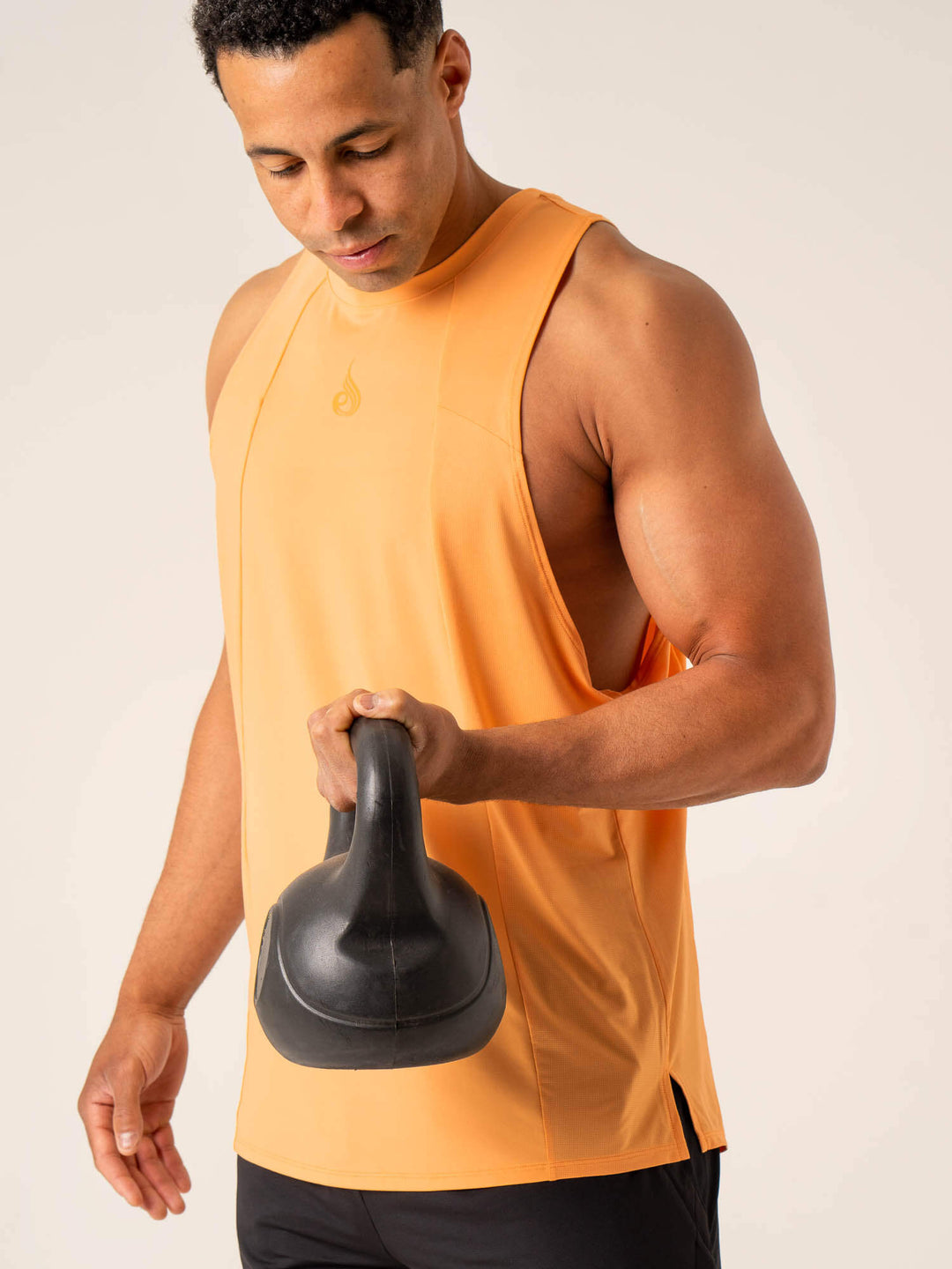 Dynamic Baller Tank - Orange Sherbet Clothing Ryderwear 