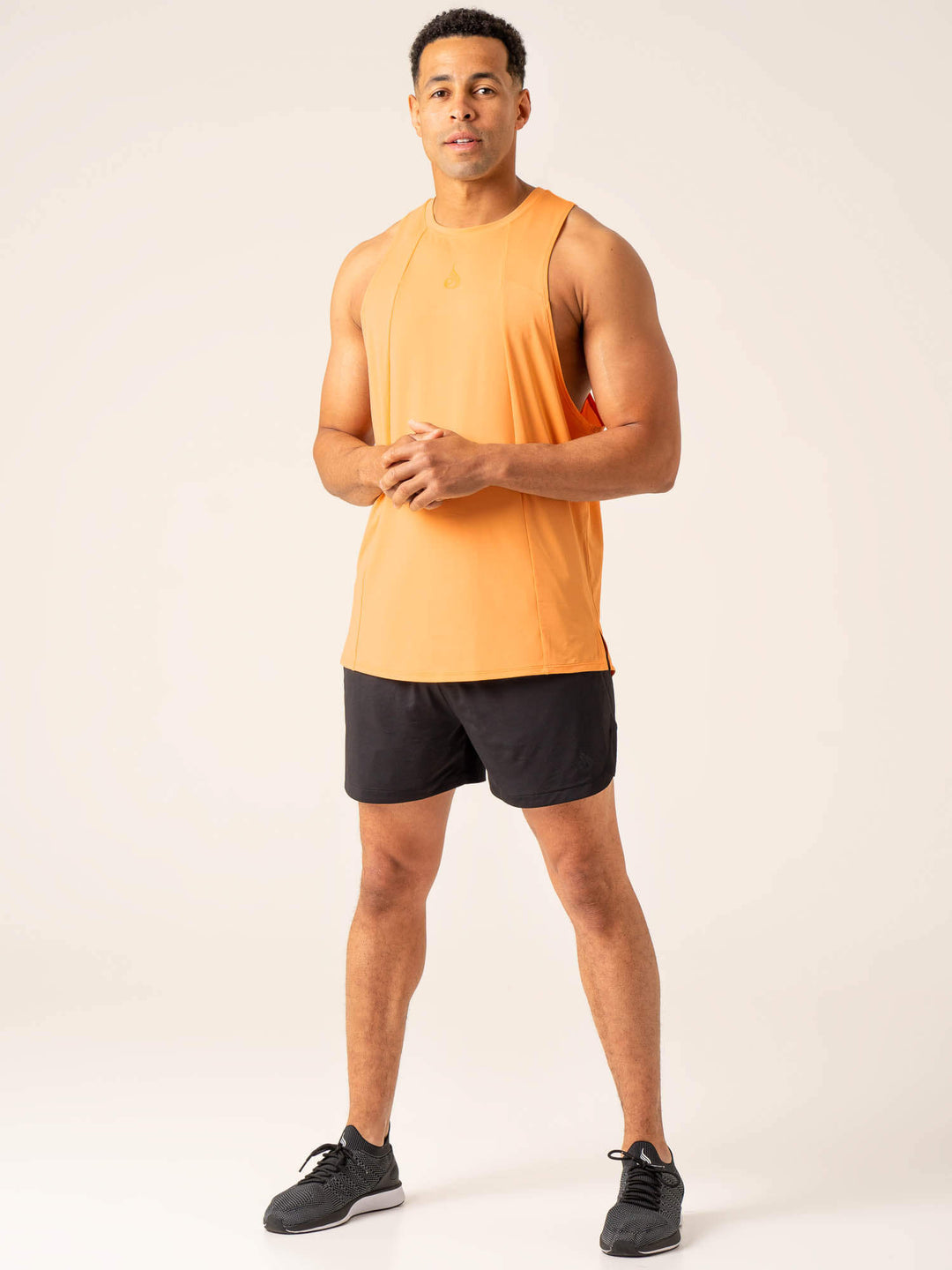 Dynamic Baller Tank - Orange Sherbet Clothing Ryderwear 