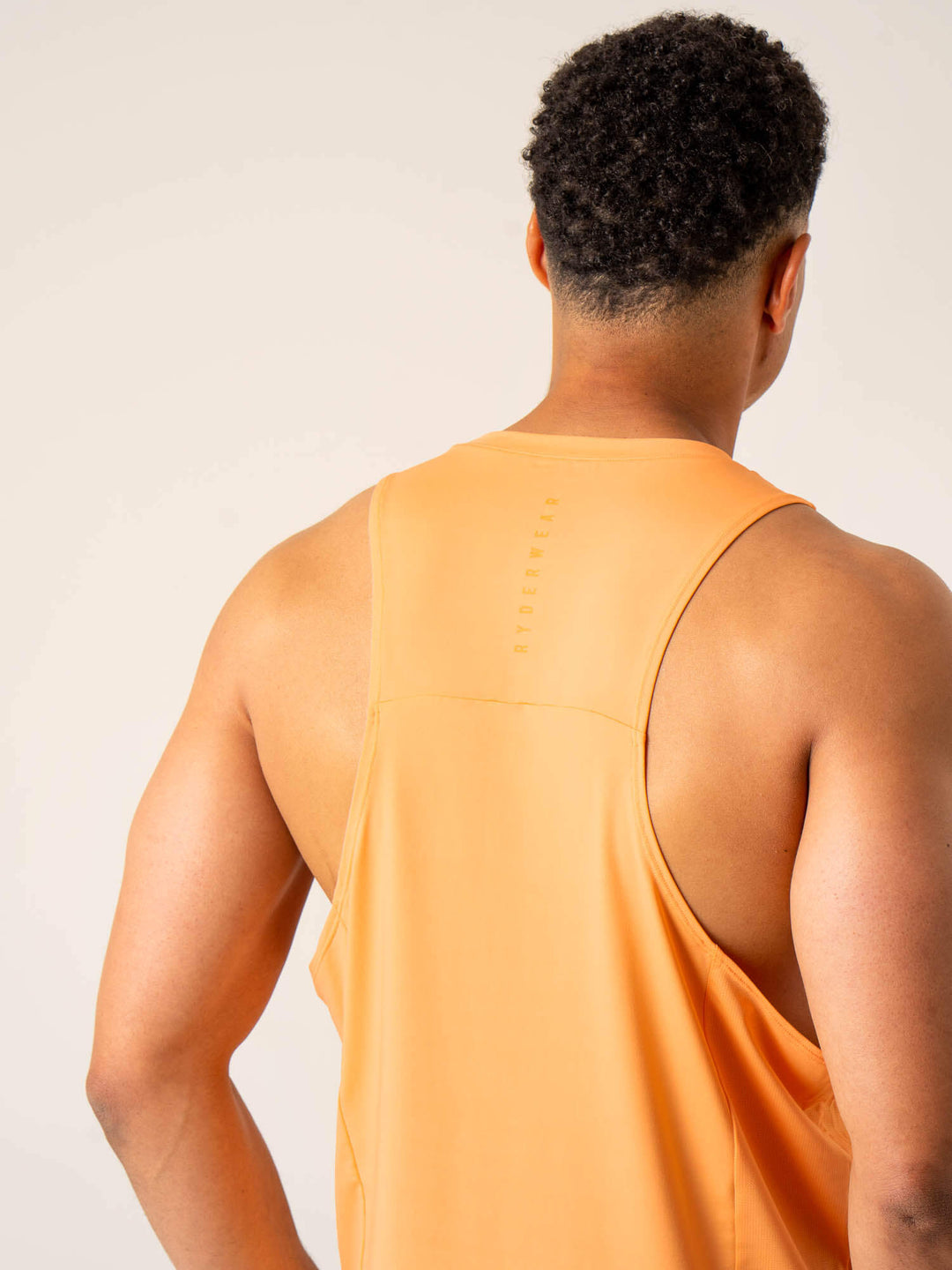 Dynamic Baller Tank - Orange Sherbet Clothing Ryderwear 
