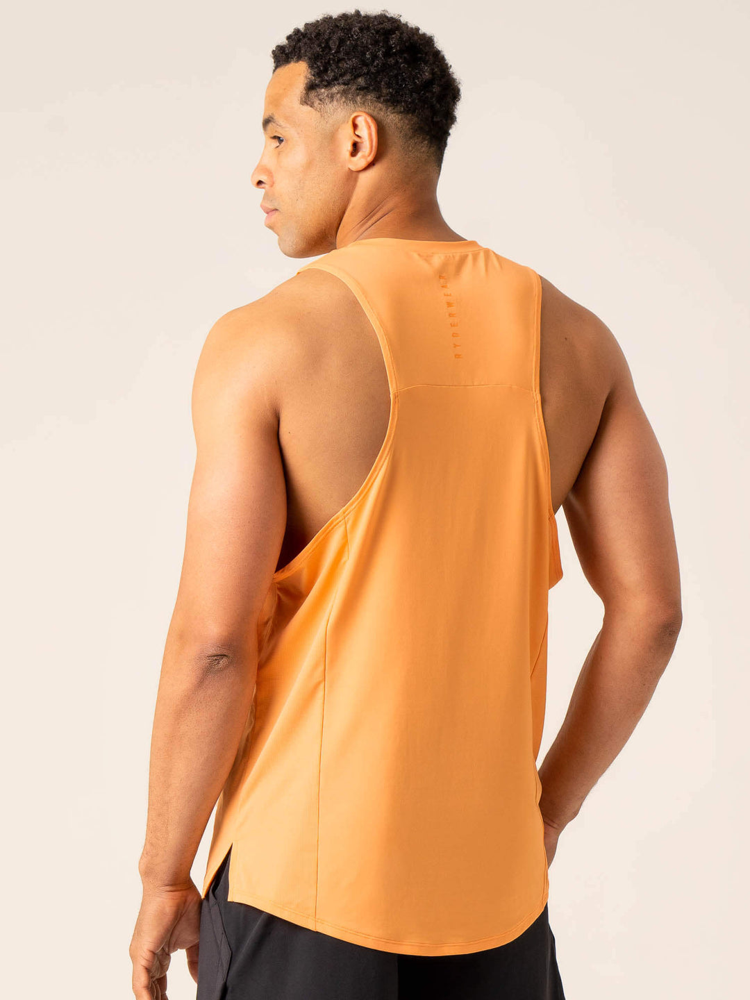 Dynamic Baller Tank - Orange Sherbet Clothing Ryderwear 