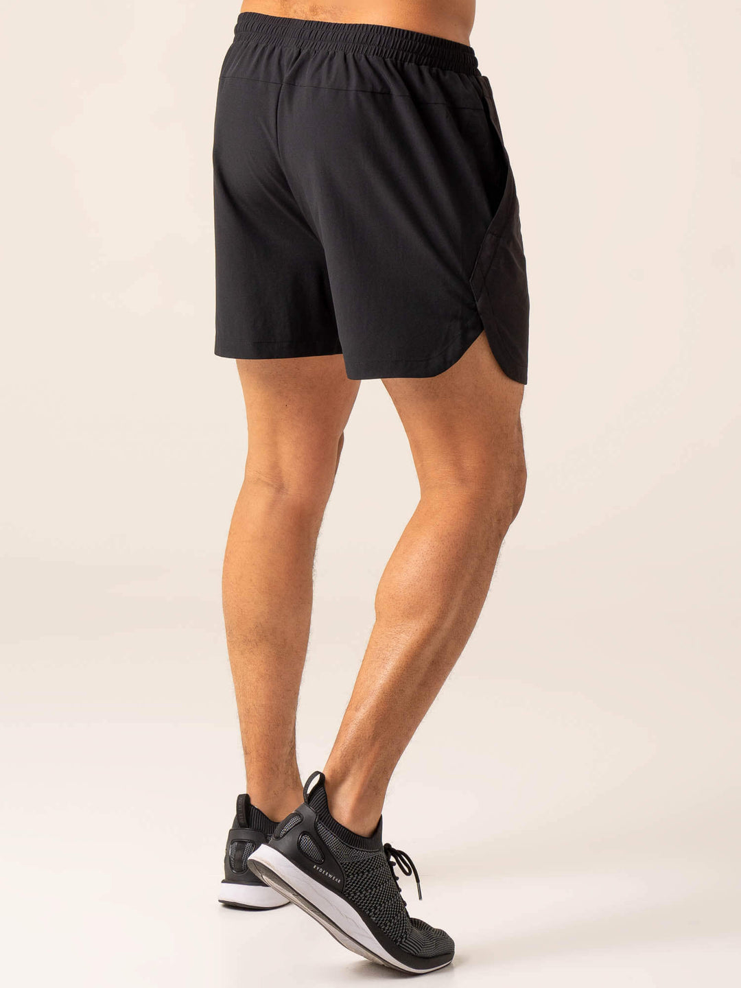 Dynamic Gym Short - Black Clothing Ryderwear 