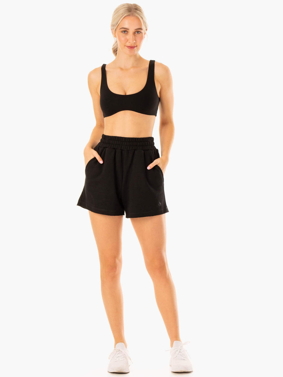 Elevate Lounge Bra - Black Clothing Ryderwear 