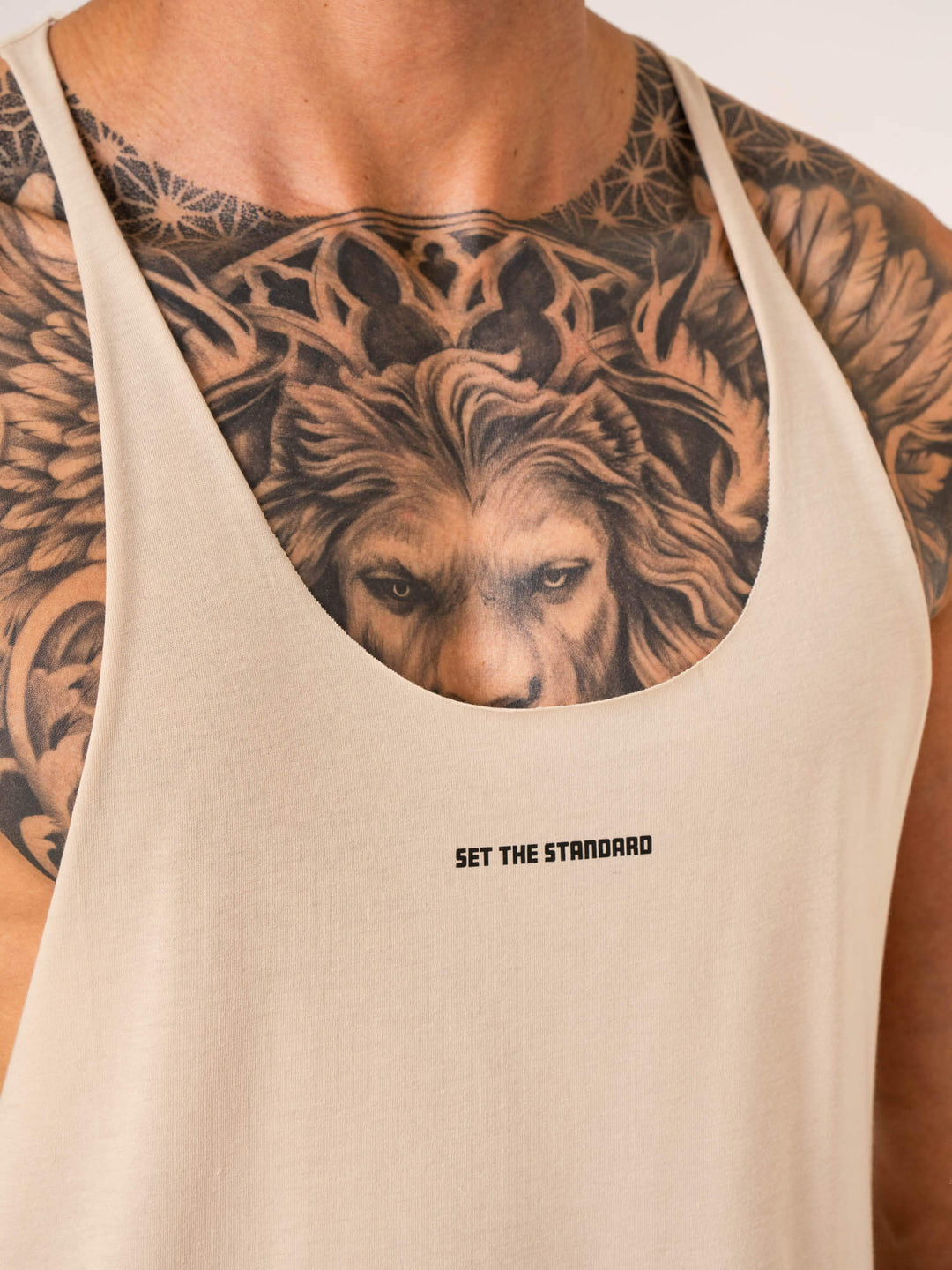 Emerge Arnie T-Back - Sand Clothing Ryderwear 