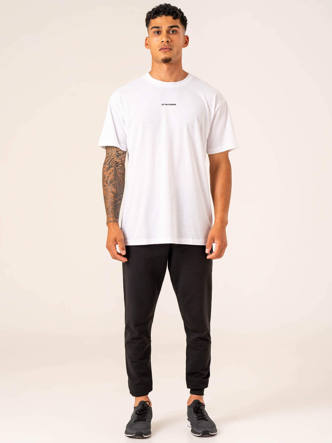 Emerge Oversized T-Shirt - White - Ryderwear Emerge Oversized T-Shirt - White - Ryderwear
