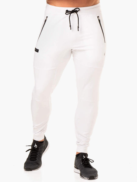 Endurance Track Pants - White - Ryderwear
