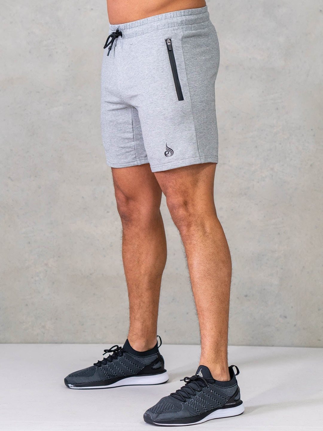 Endurance Track Shorts - Grey Marl Clothing Ryderwear 