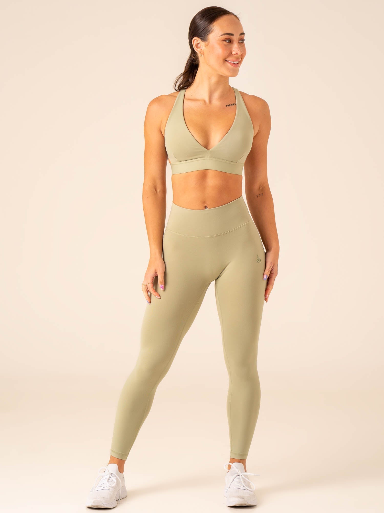 Extreme Scrunch Leggings - Olive - Ryderwear