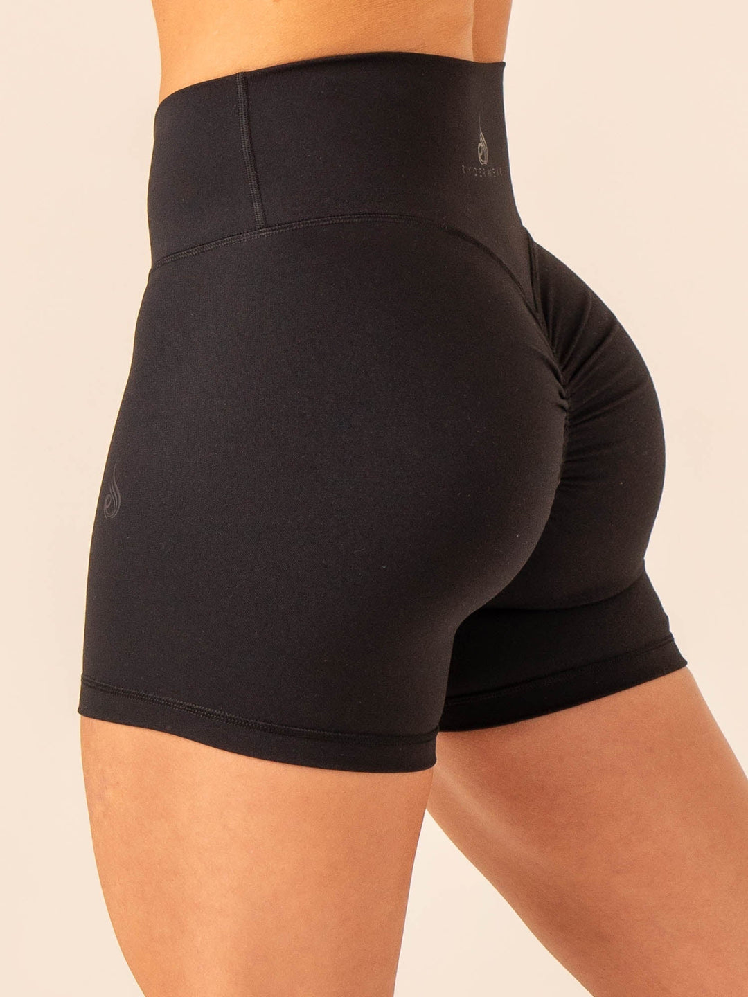 Extreme Scrunch Shorts - Black - Ryderwear