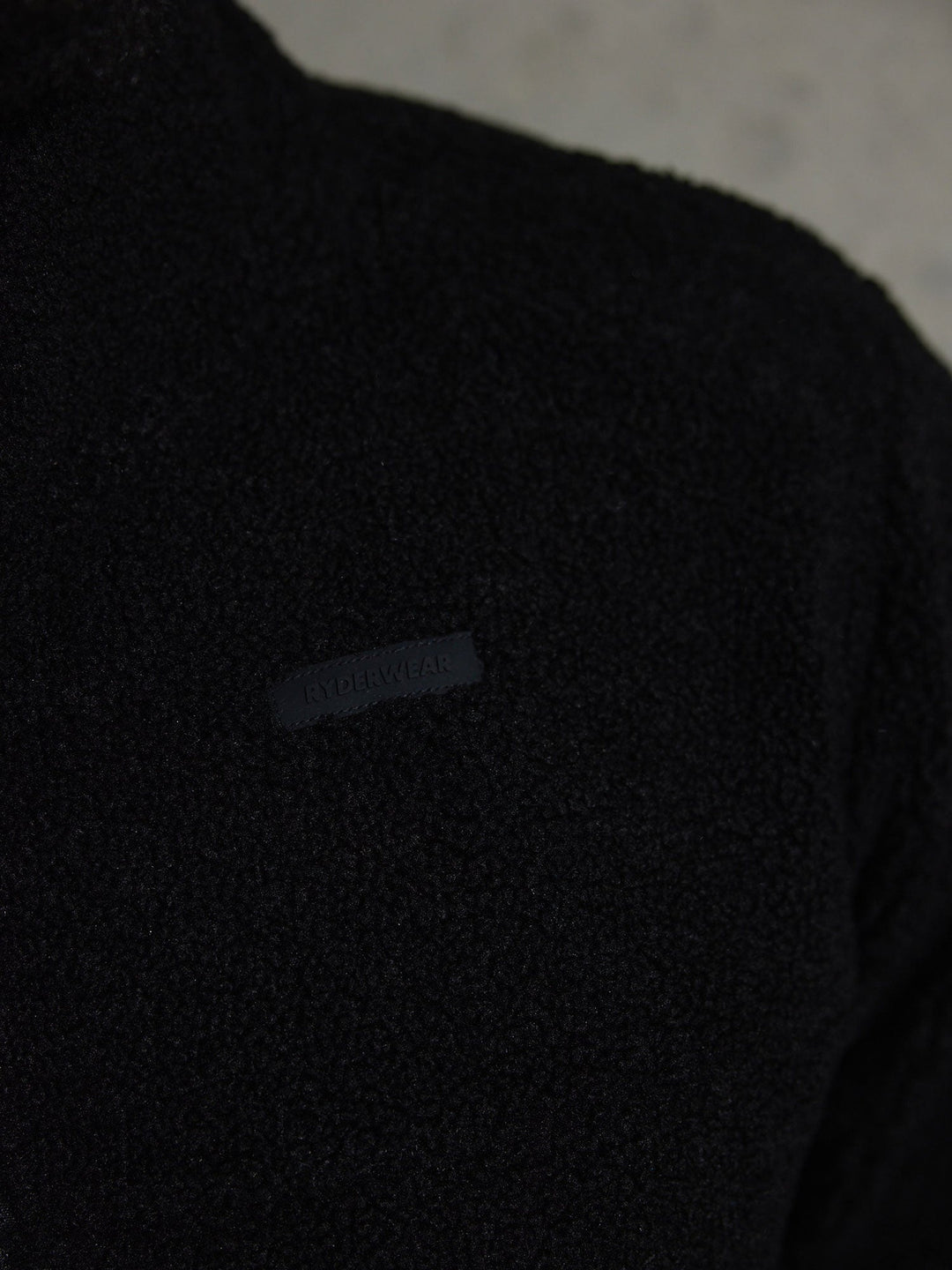 Flex Polar Fleece Jacket - Black Clothing Ryderwear 