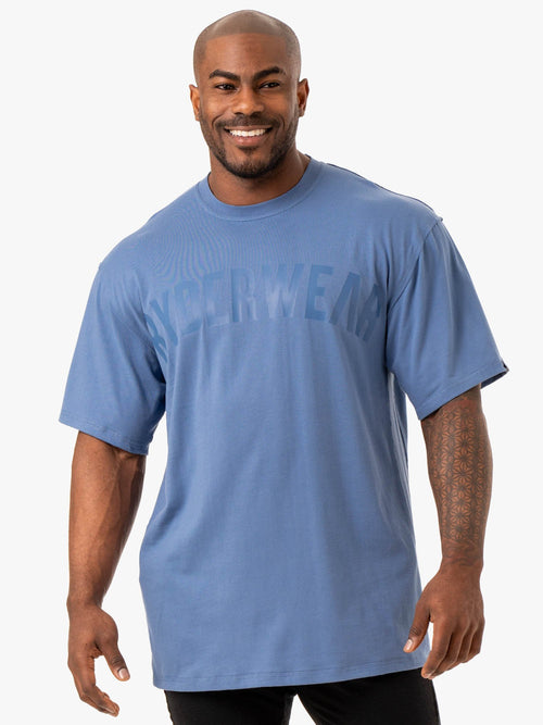 Force Oversized T-Shirt Blue