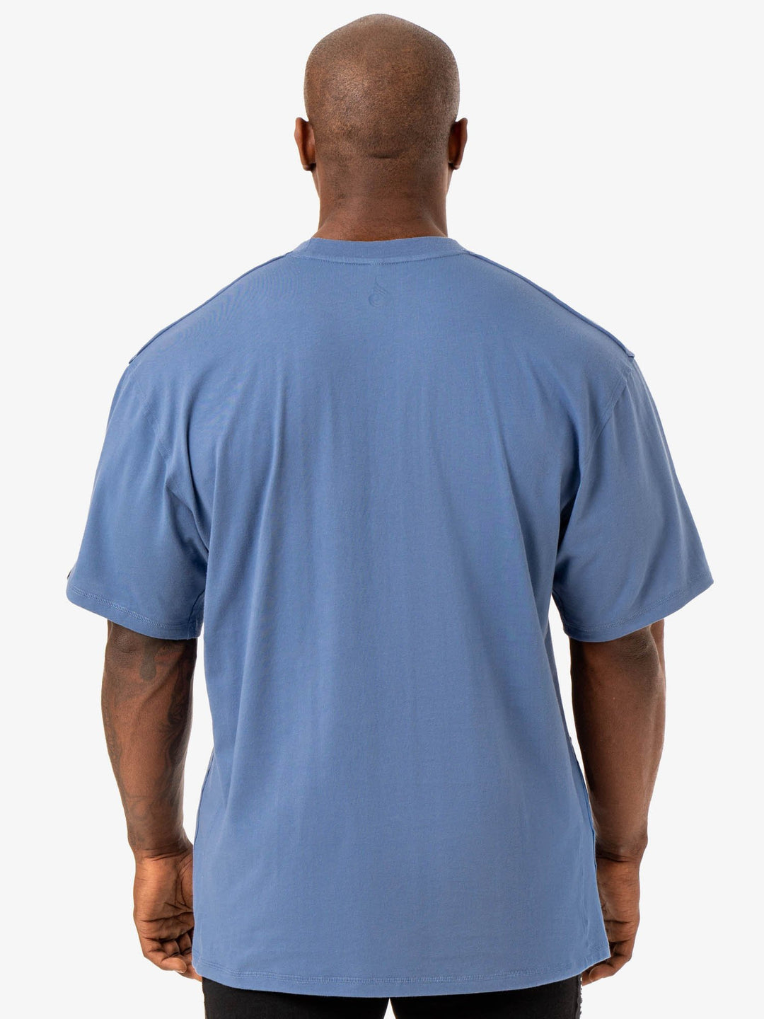 Force Oversized T-Shirt - Blue Clothing Ryderwear 