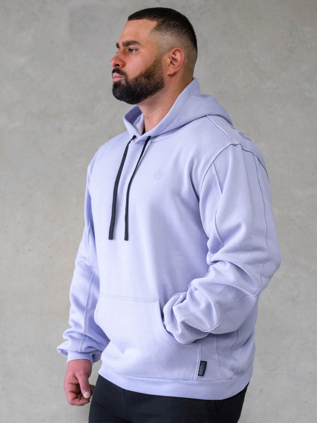 Force Pullover Hoodie - Lavender Clothing Ryderwear 