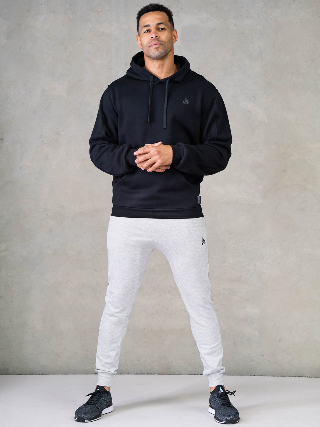 Force Track Pant - Chalk Grey Marl Clothing Ryderwear 