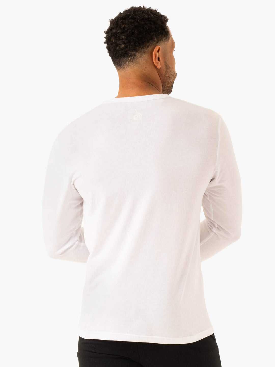 Graphic Long Sleeve T-Shirt - White Clothing Ryderwear 