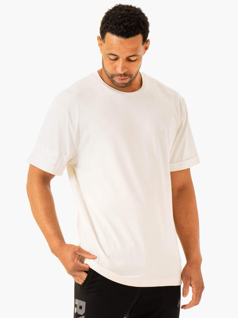 Heritage Oversized T-Shirt - Off White - Ryderwear