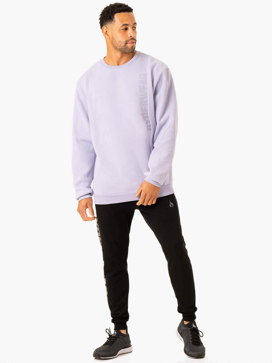 Heritage Pullover Jumper - Lavender Clothing Ryderwear 