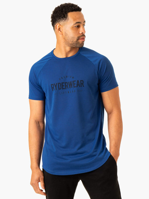 Heritage T-Shirt Cobalt Blue
