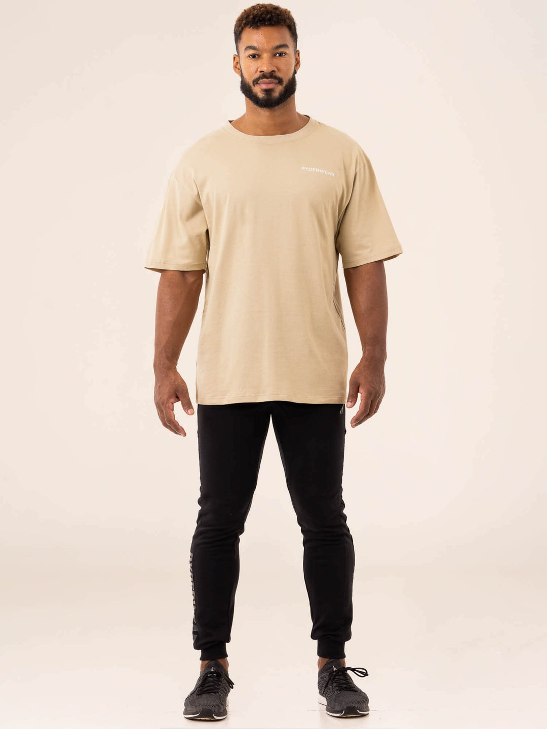 Industry Oversized T-Shirt - Sandstone Clothing Ryderwear 