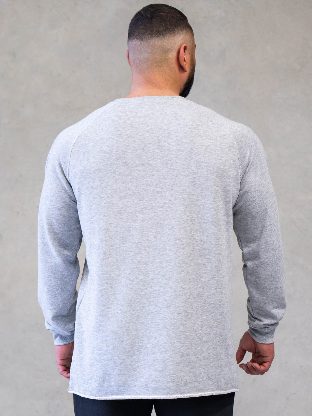 Legacy Crewneck - Grey Marl Clothing Ryderwear 
