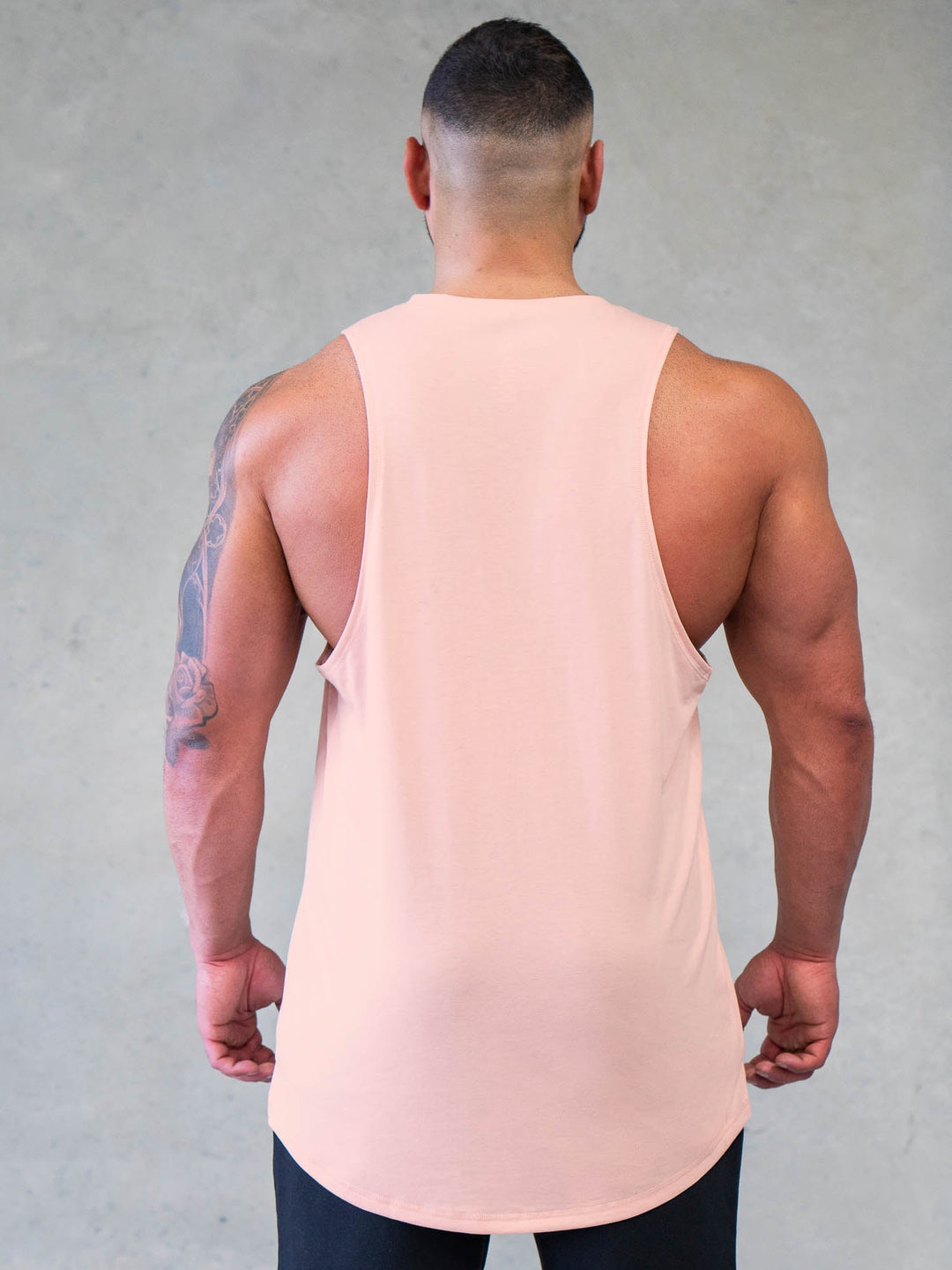 Legacy Drop Armhole Tank - Faded Pink Clothing Ryderwear 