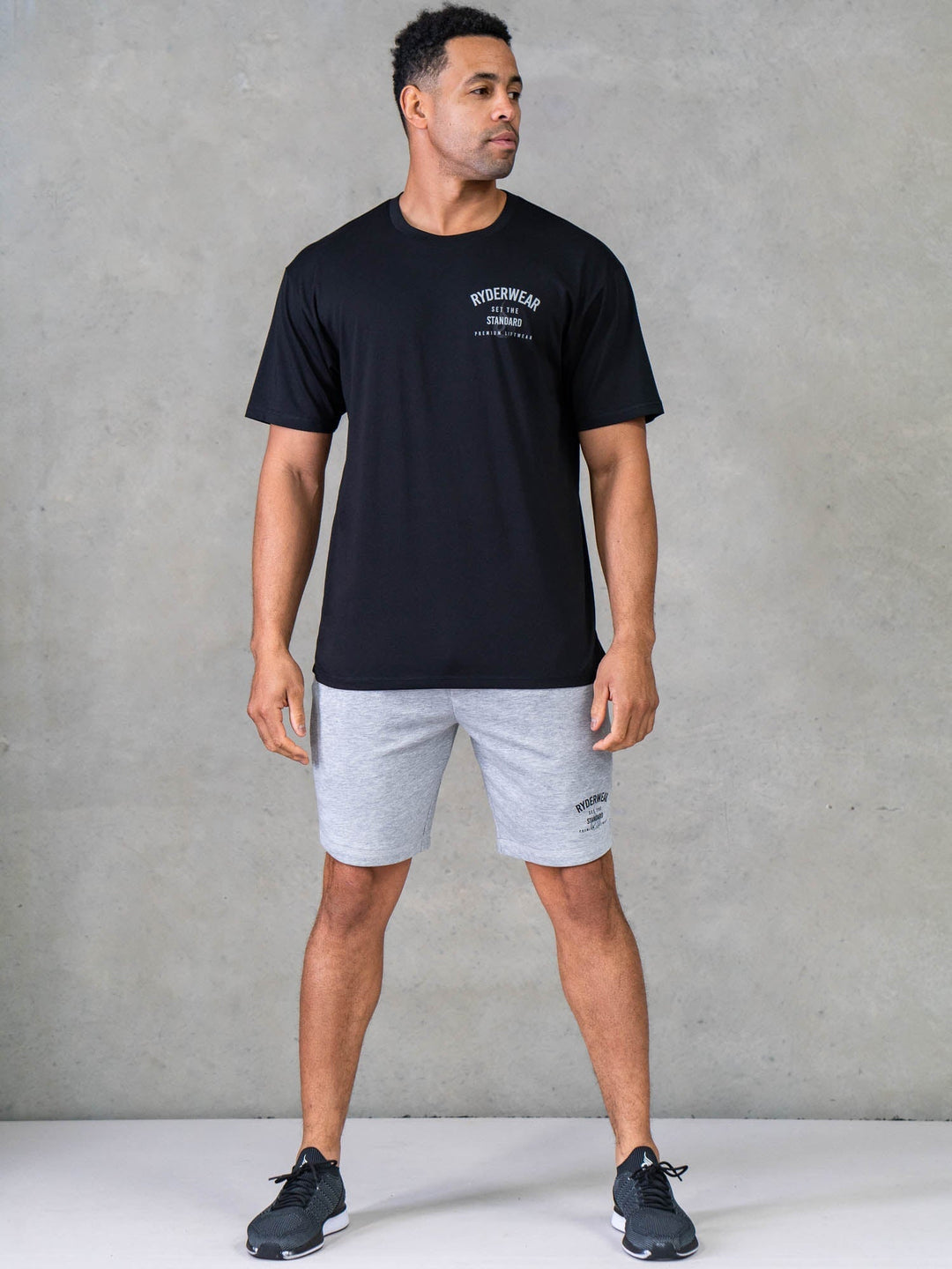 Legacy T-Shirt - Black Clothing Ryderwear 