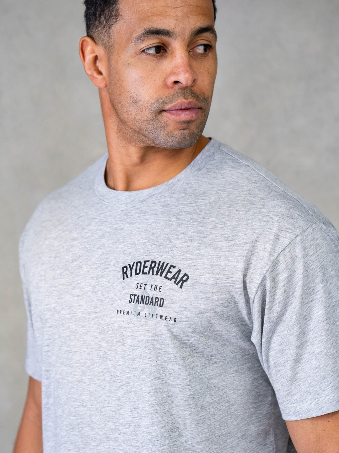 Legacy T-Shirt - Grey Marl Clothing Ryderwear 