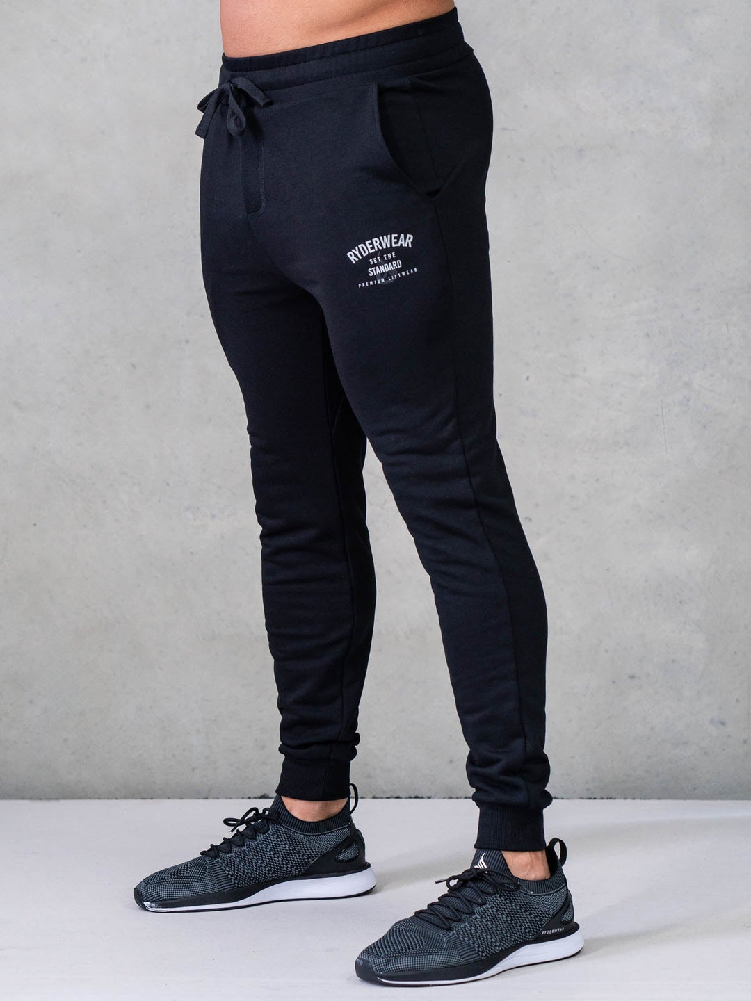 Legacy Track Pants - Black Clothing Ryderwear 